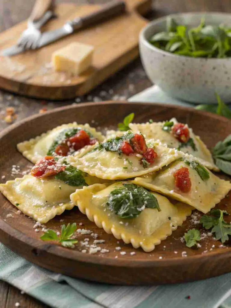 Veggie-Packed Cheese Ravioli: A Delicious & Easy Weeknight Meal! 2 Veggie-Packed Cheese Ravioli