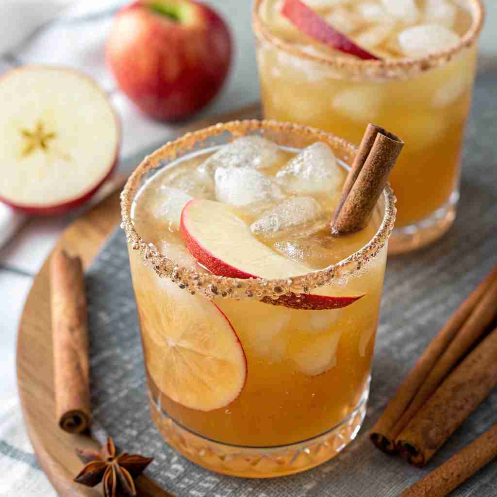 Apple Cider Margarita - Fall Cocktail Recipe 2 Apple Cider Margarita