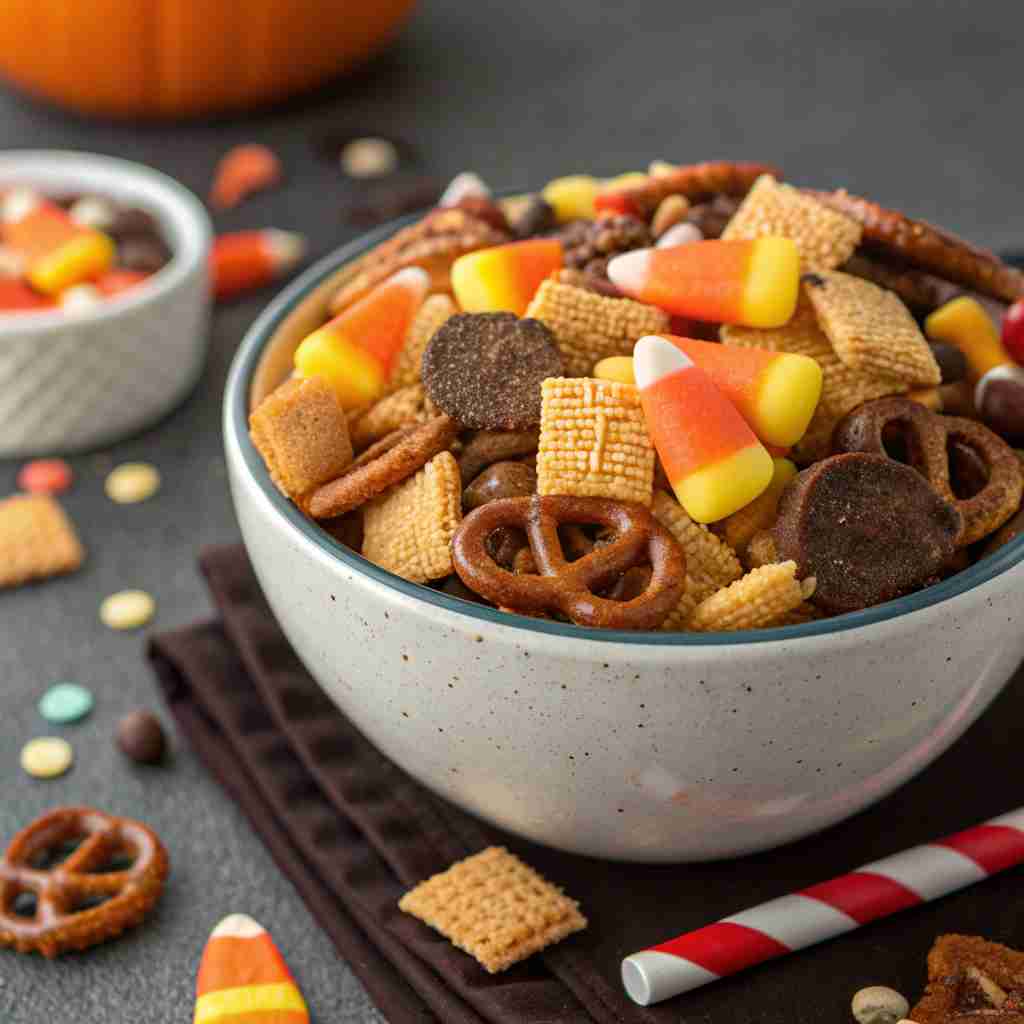 Spooky Snack Mix for Halloween - Kid-Friendly Recipe
