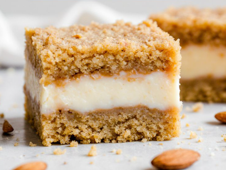 Almond Marzipan Cookie Bars – Soft, Nutty Bars