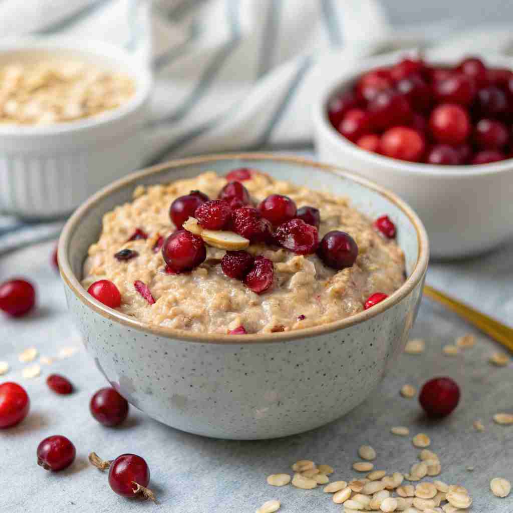 Cranberry Overnight Oats