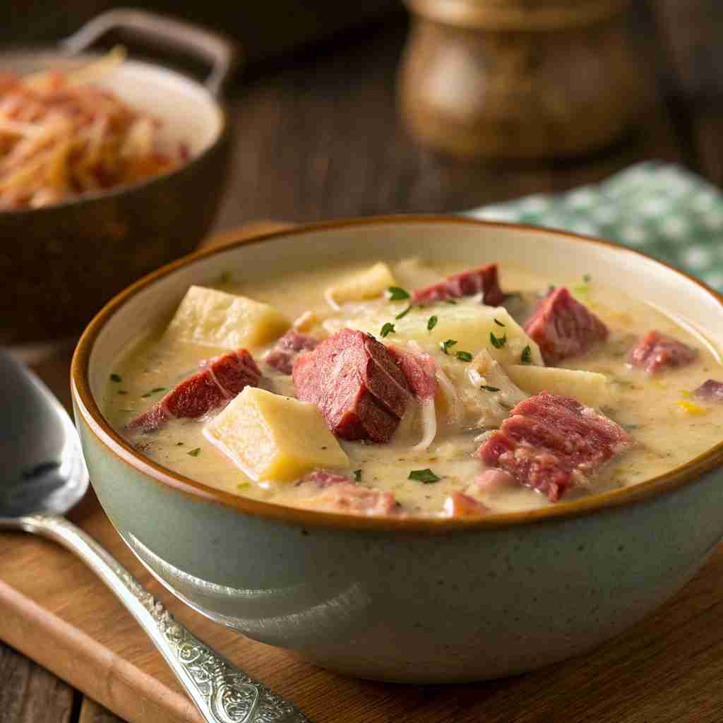 creamy reuben soup – Reuben Sandwich in a Bowl 1 Creamy Reuben Soup
