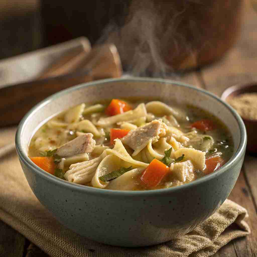 Crockpot Chicken Noodle Soup - Comfort Food Made Easy 1 Crockpot Chicken Noodle Soup