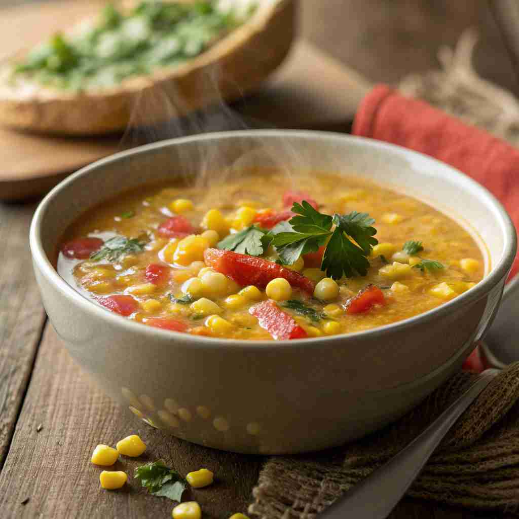 Crockpot Corn Soup / Mexican Street Corn Soup Recipe 1 Crockpot Corn Soup