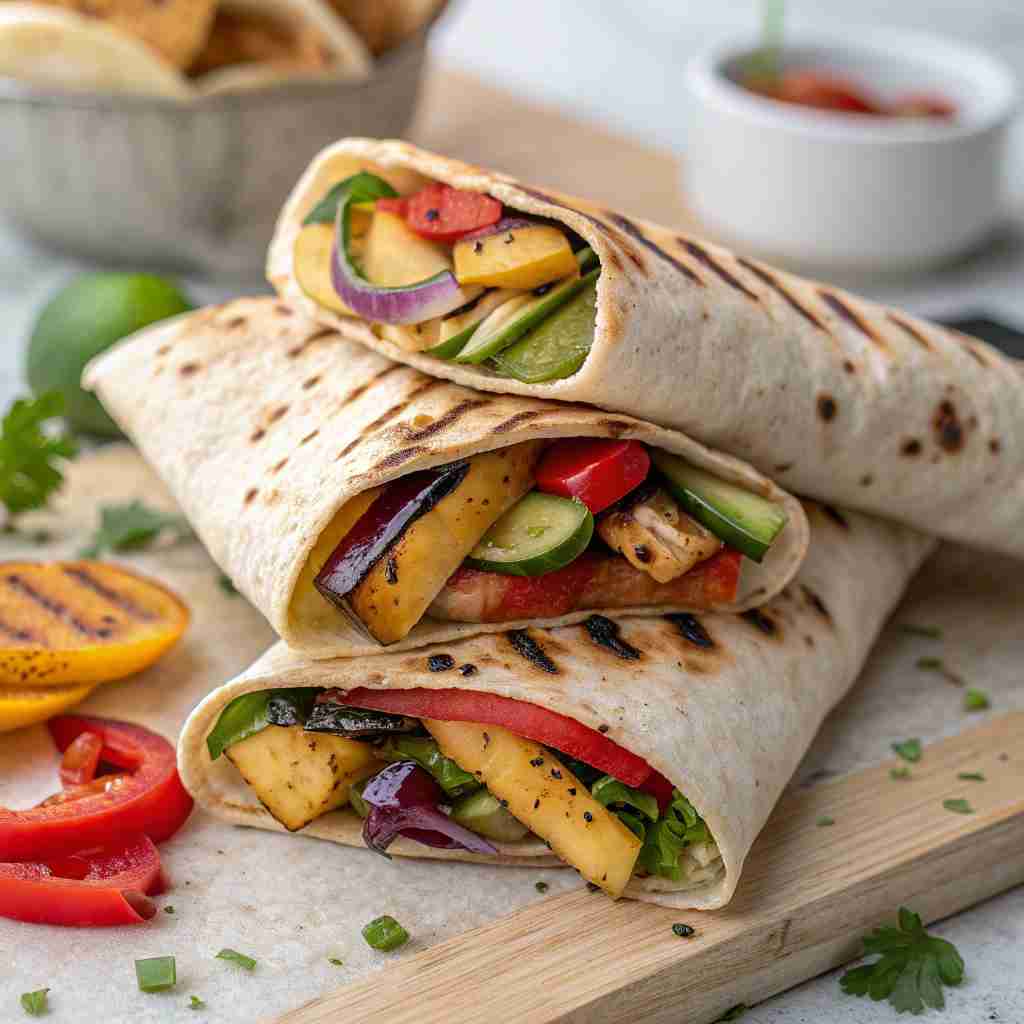 grilled veggie wraps – Fresh & Flavorful Lunch 1 Grilled Veggie Wraps