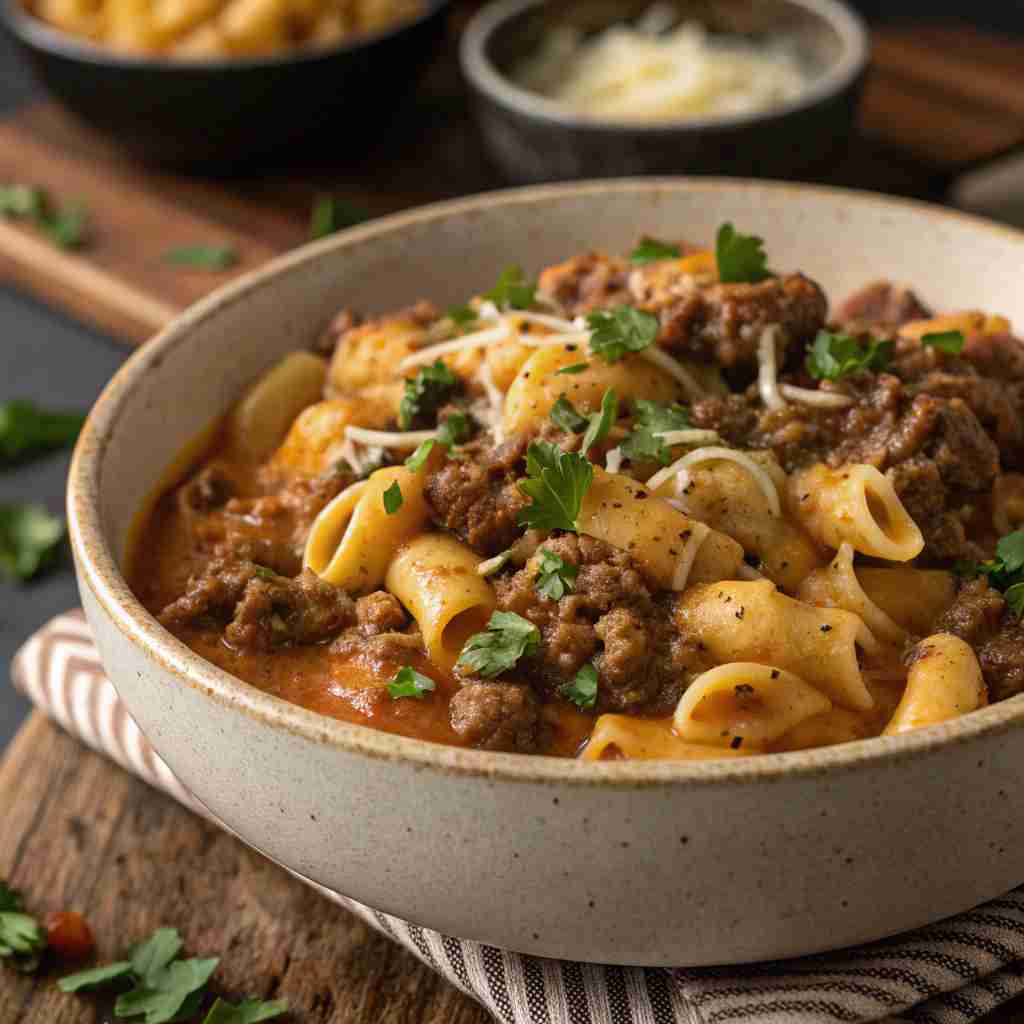 Homemade Hamburger Helper