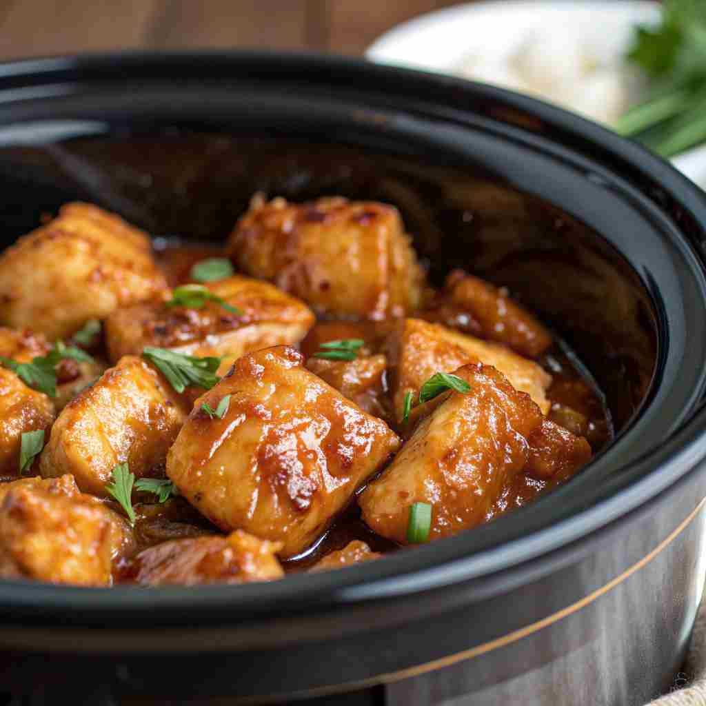 Honey Garlic Chicken Crockpot