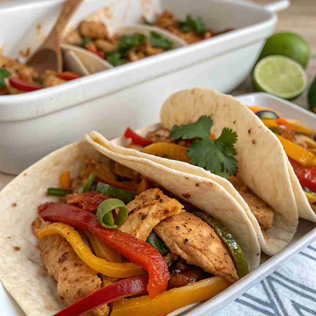 Slow Cooker Chicken Fajitas