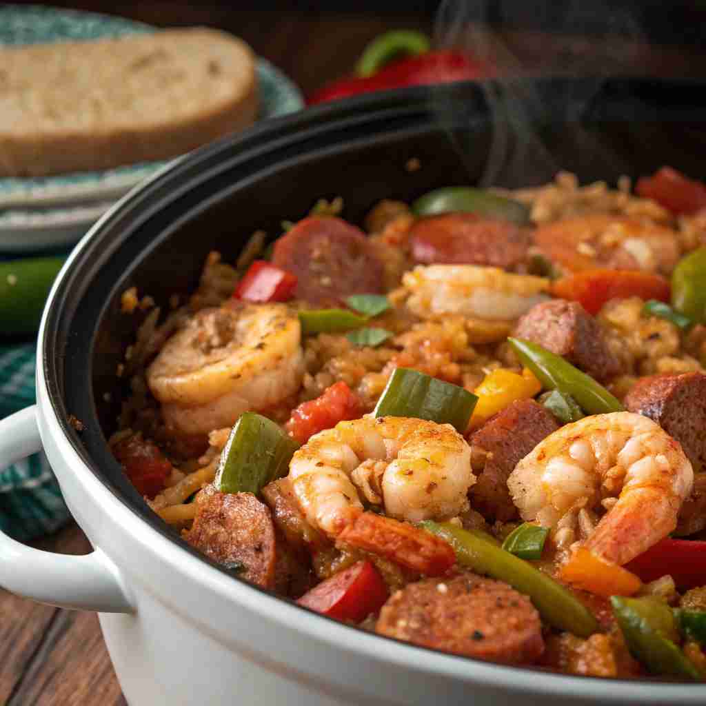 Slow Cooker Jambalaya