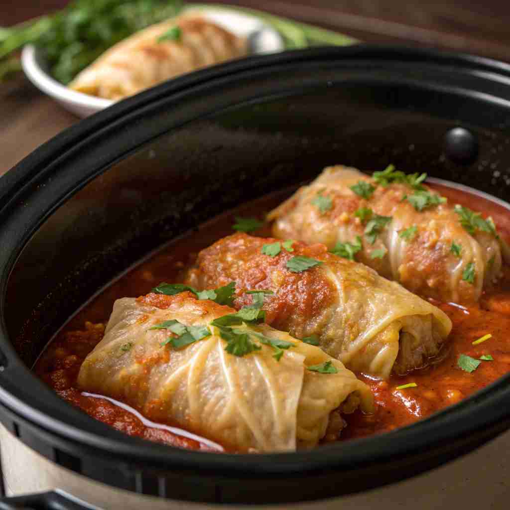 slow cooker unstuffed cabbage rolls – Easy Weeknight Dinner 1 Slow Cooker Unstuffed Cabbage Rolls