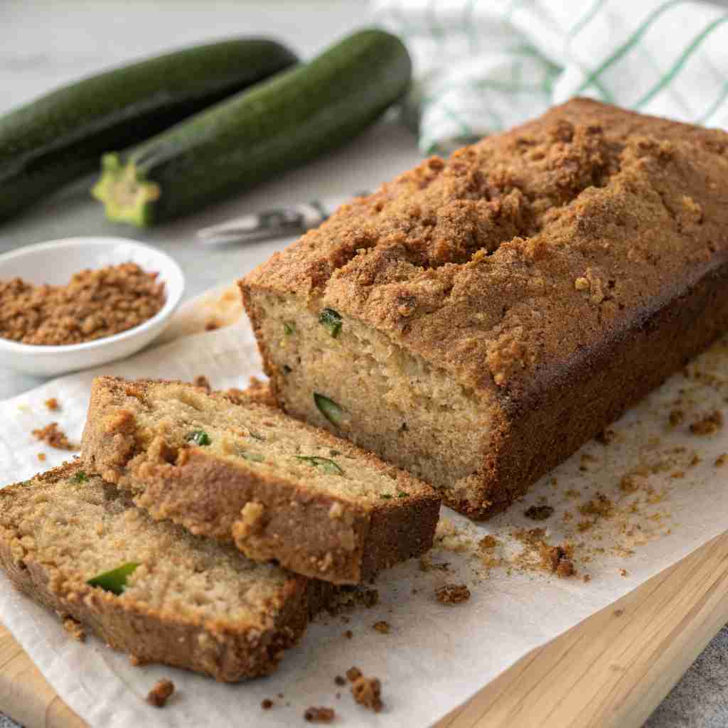 Zucchini Bread with Brown Sugar - Rich Caramel Flavor 1 Zucchini Bread with Brown Sugar