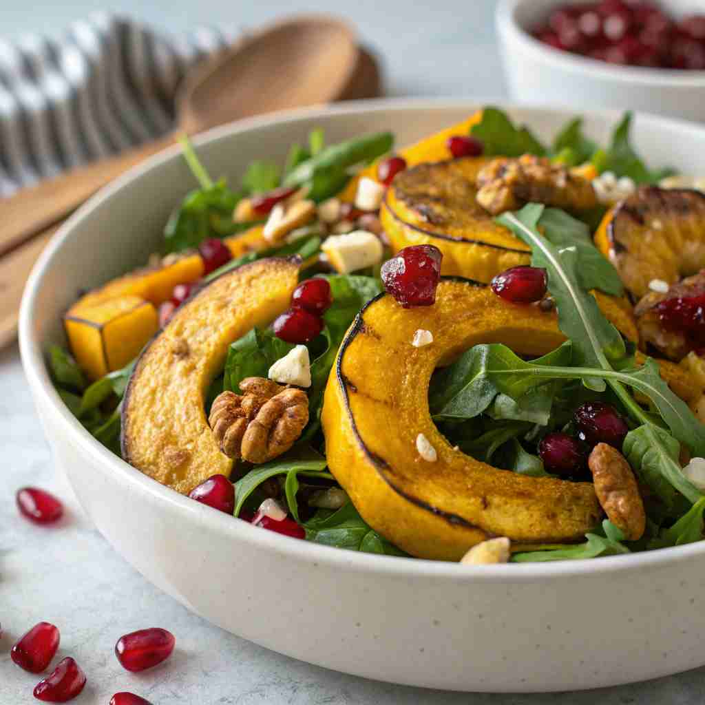 Autumn Delicata Squash Salad