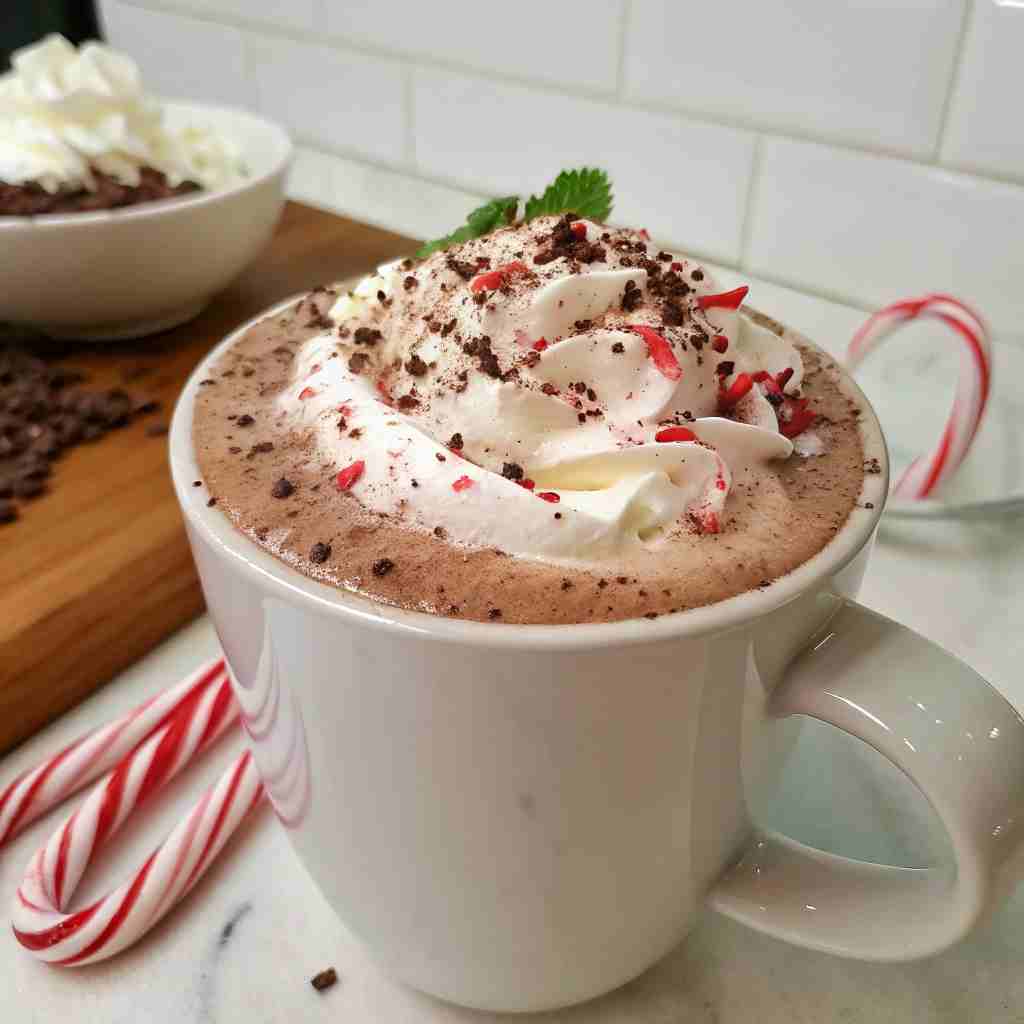 Copycat Starbucks Peppermint Mocha