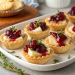 Cranberry Brie Bites