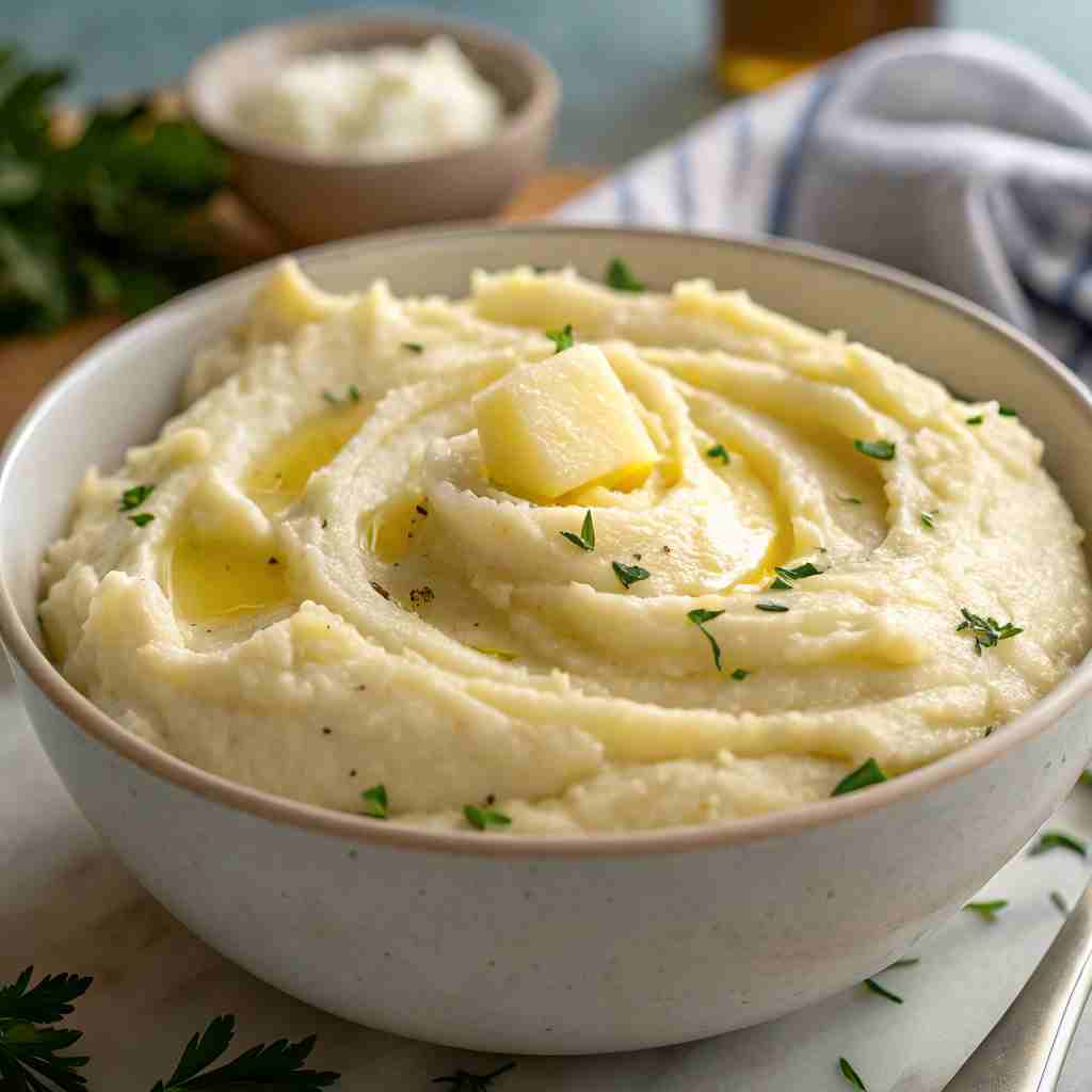 Easy Make Ahead Thanksgiving Sides - Creamy Make Ahead Mashed Potatoes 1 Creamy Make Ahead Mashed Potatoes