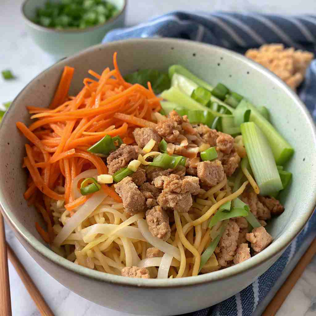 Egg Roll in a Bowl Recipe - Deconstructed and Delicious 1 Egg Roll in a Bowl