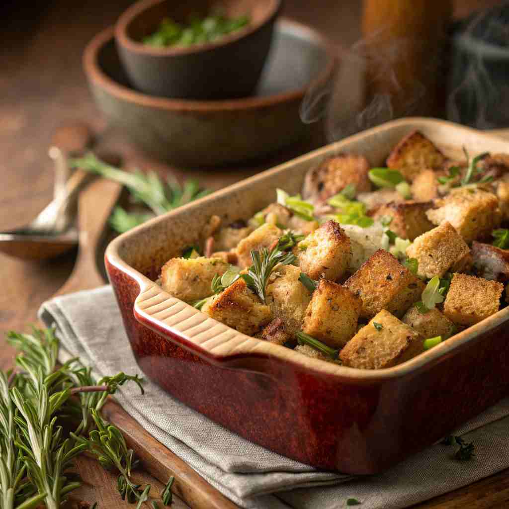 Grandma's Thanksgiving Stuffing Recipe - Old-Fashioned Classic 1 Grandma's Thanksgiving Stuffing Recipe