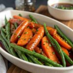 Honey Glazed Carrots and Green Beans