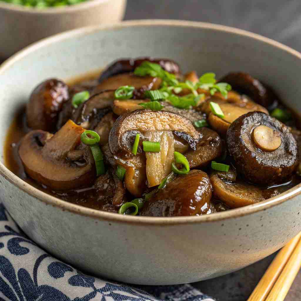 Japanese Miso Mushrooms - Umami-Rich Side Dish 1 Japanese Miso Mushrooms
