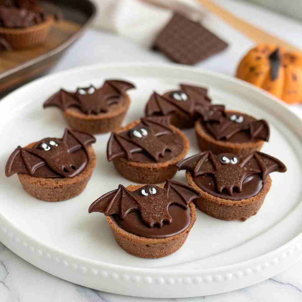 Mini Chocolate Bat Bites