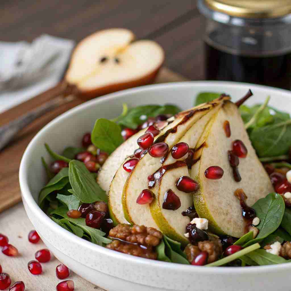 Pomegranate Salad with Maple Balsamic