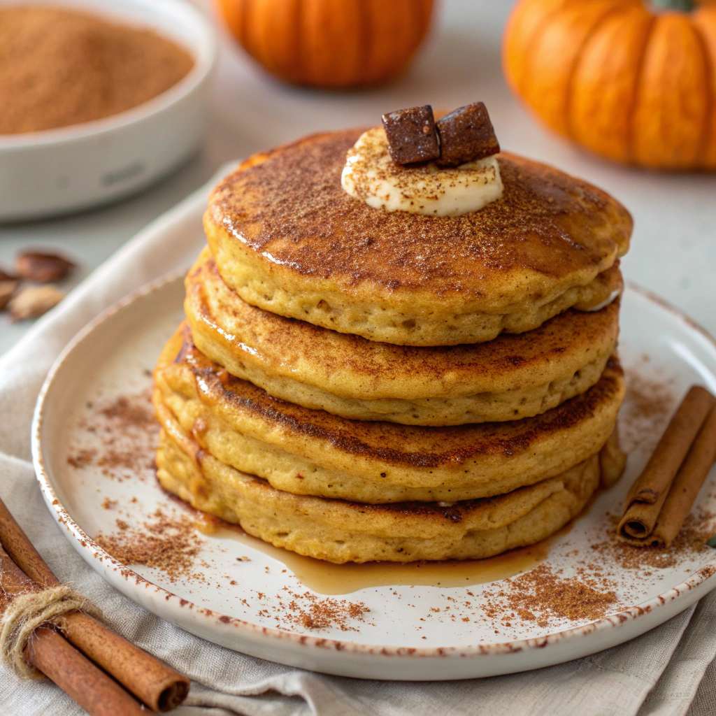 Pumpkin Spice Pancakes
