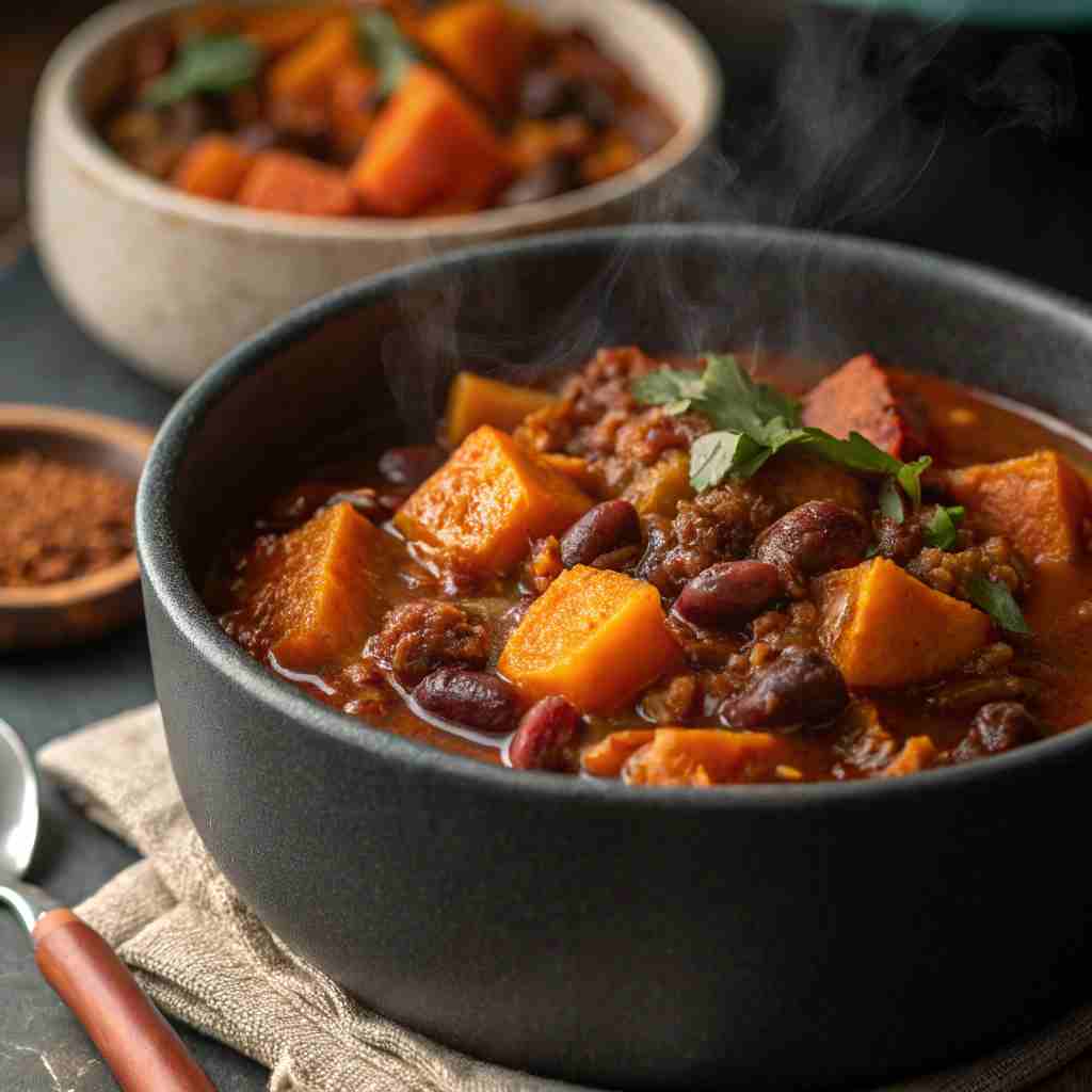 Slow Cooker Pumpkin Chili 1 Slow Cooker Pumpkin Chili