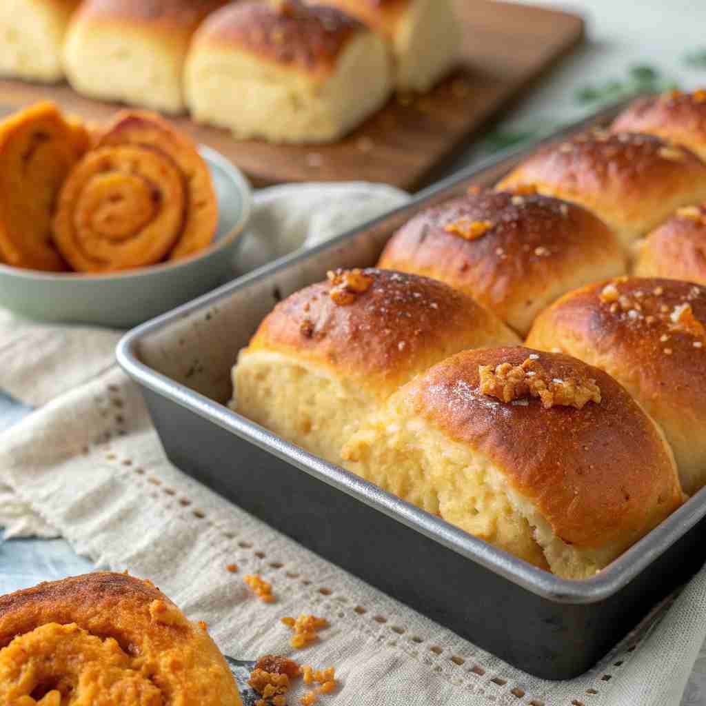 Sweet Potato Rolls Recipe