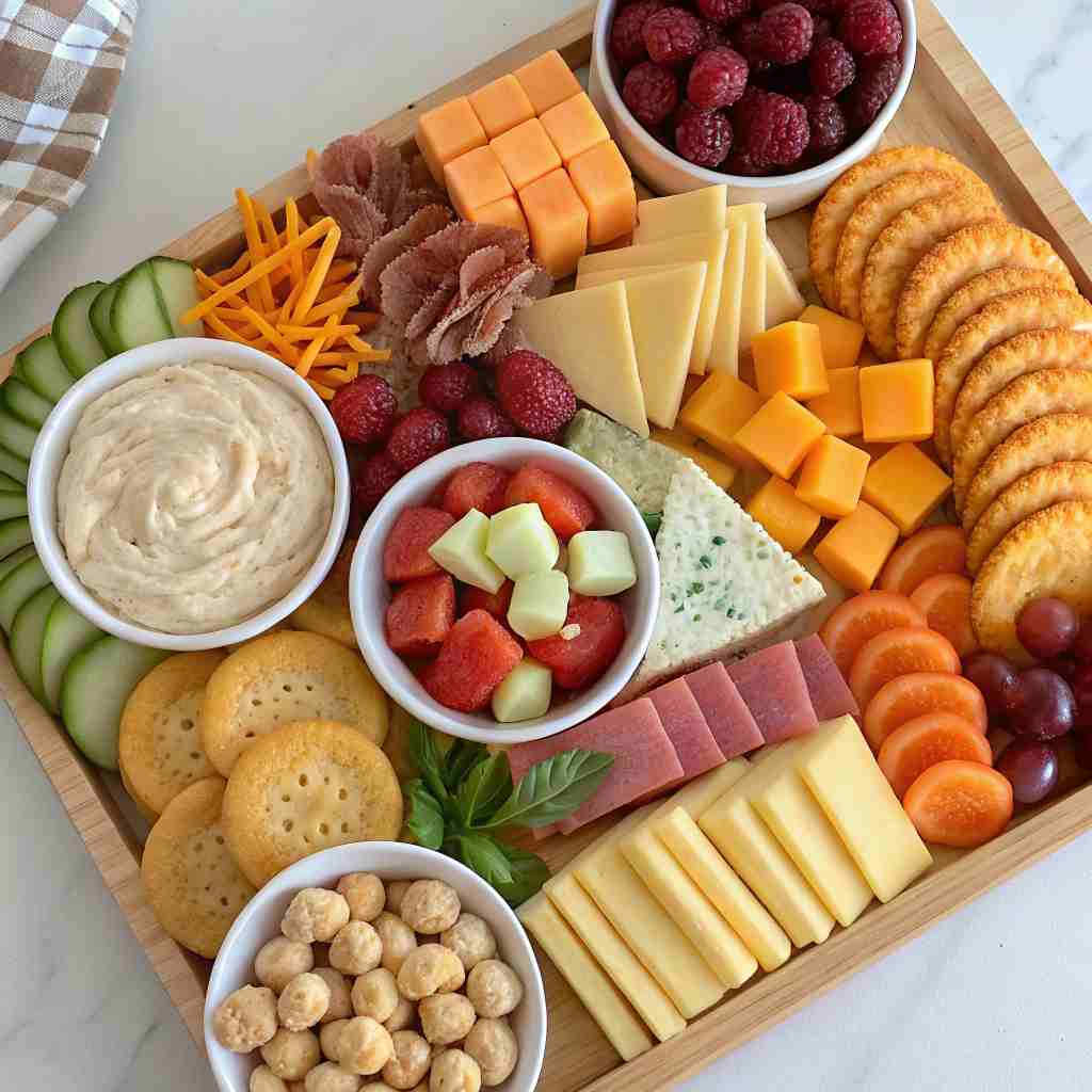 Thanksgiving Snack Board for Kids