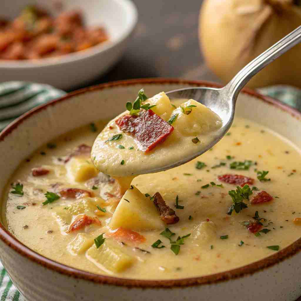 Ultra Creamy Potato Soup Recipe - Velvety Smooth Texture 1 Ultra Creamy Potato Soup Recipe