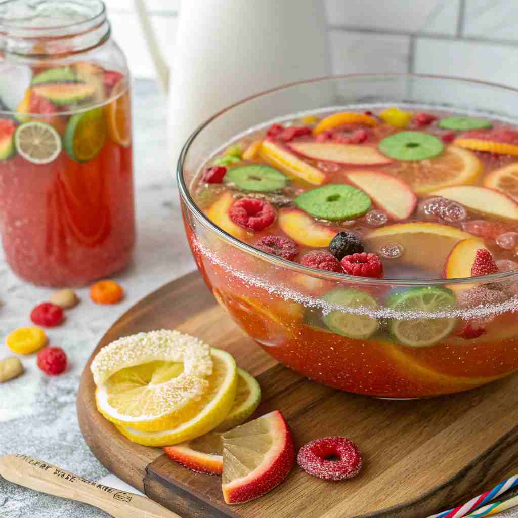 Witches Brew Punch - Halloween Potluck Ideas Recipes 1 Witches Brew Punch