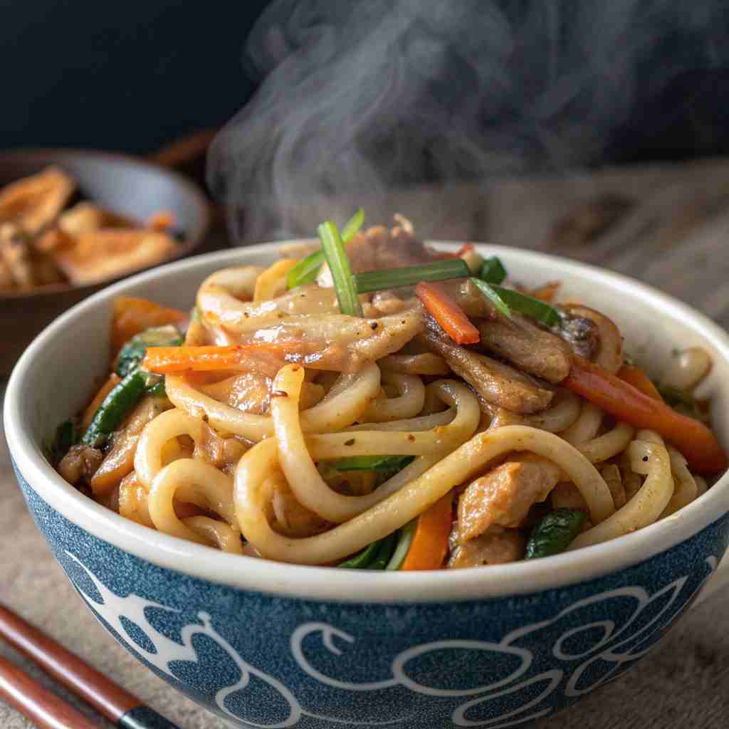 The Best Yaki Udon - Japanese Stir-Fried Noodles 1 Yaki Udon