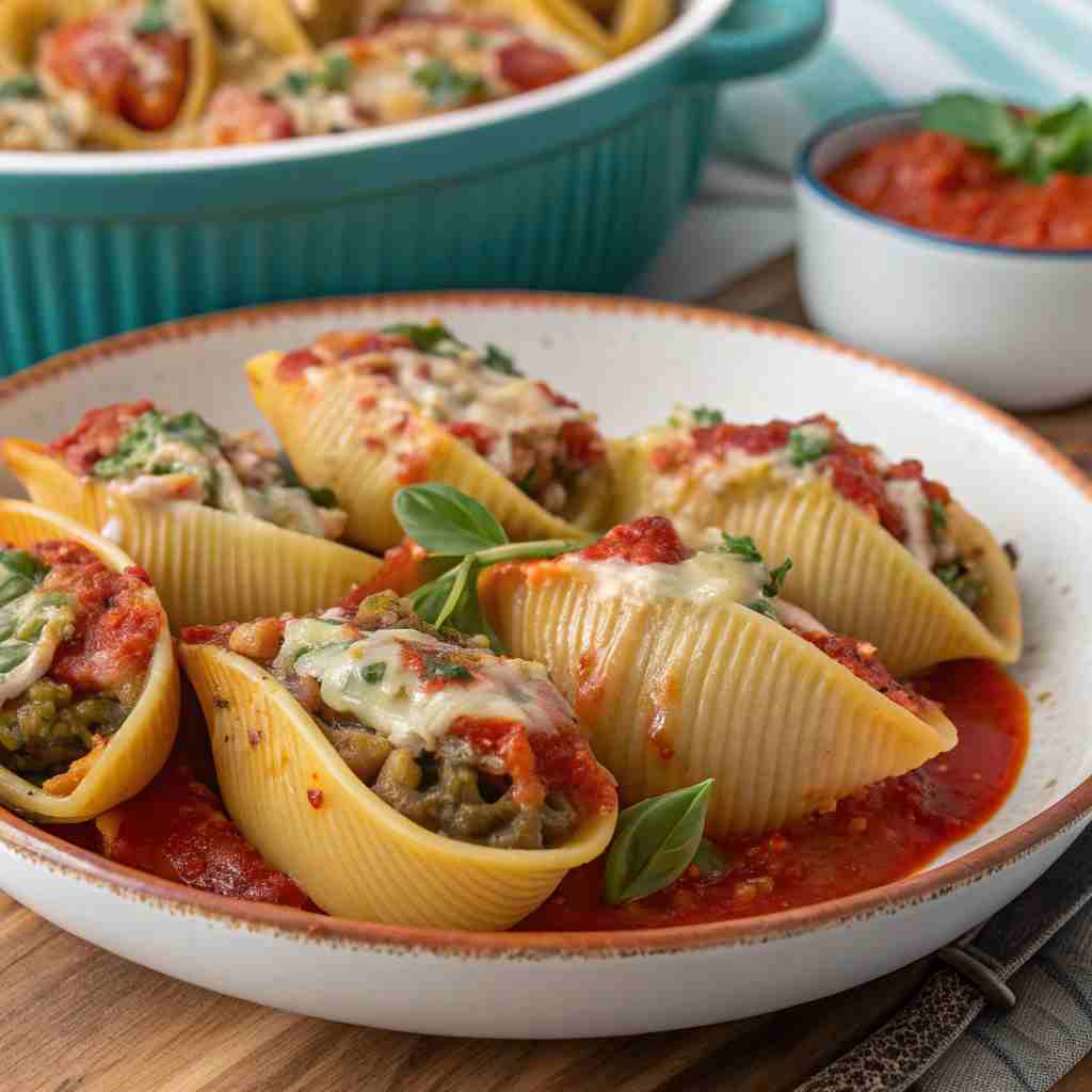 Zombie Guts Stuffed Shells - Gory Halloween Pasta 1 Zombie Guts Stuffed Shells