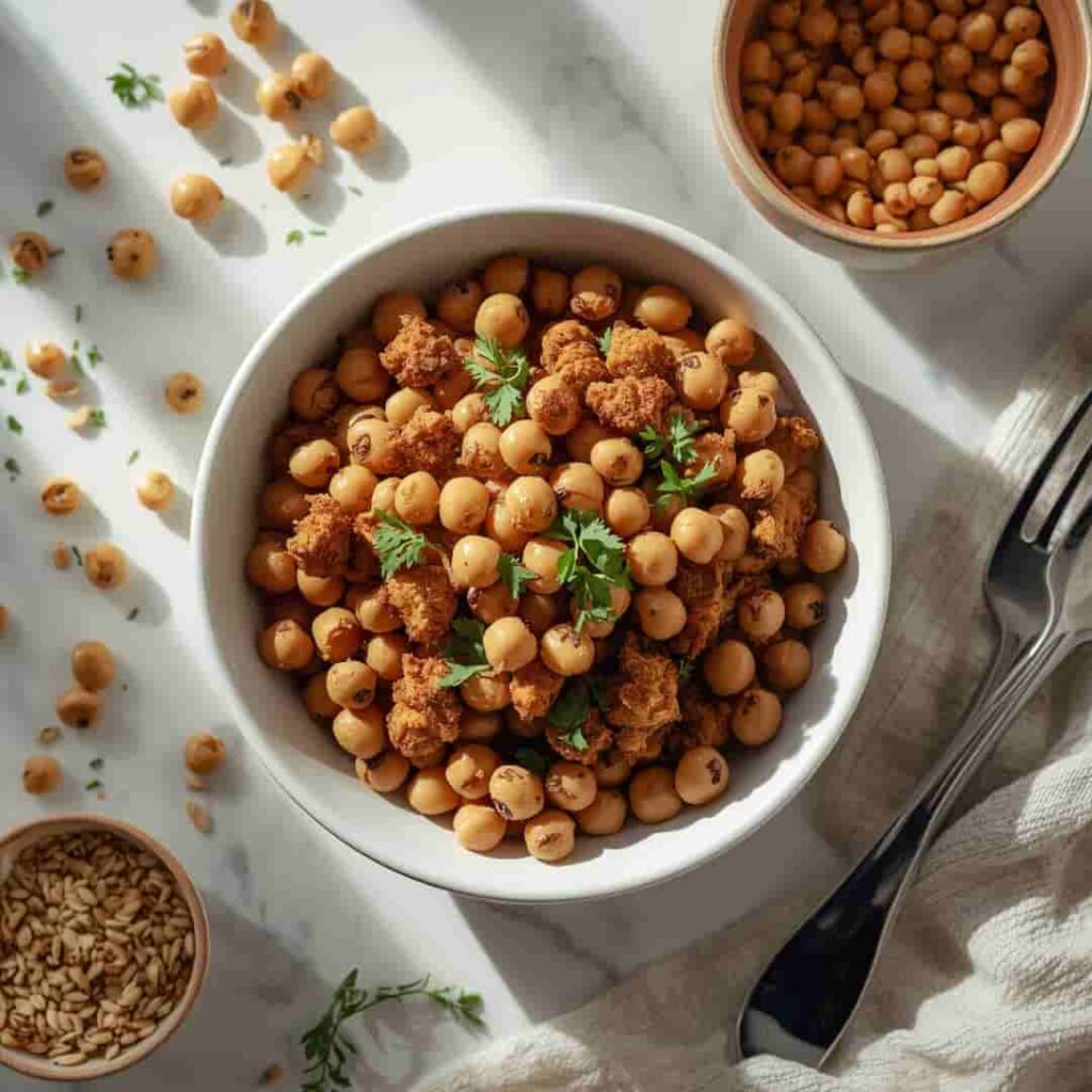 Air Fried Black Eyed Peas