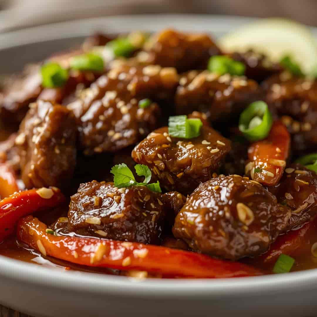 Asian Sweet Ginger Beef Stir Fry 2 Asian Sweet Ginger Beef Stir Fry