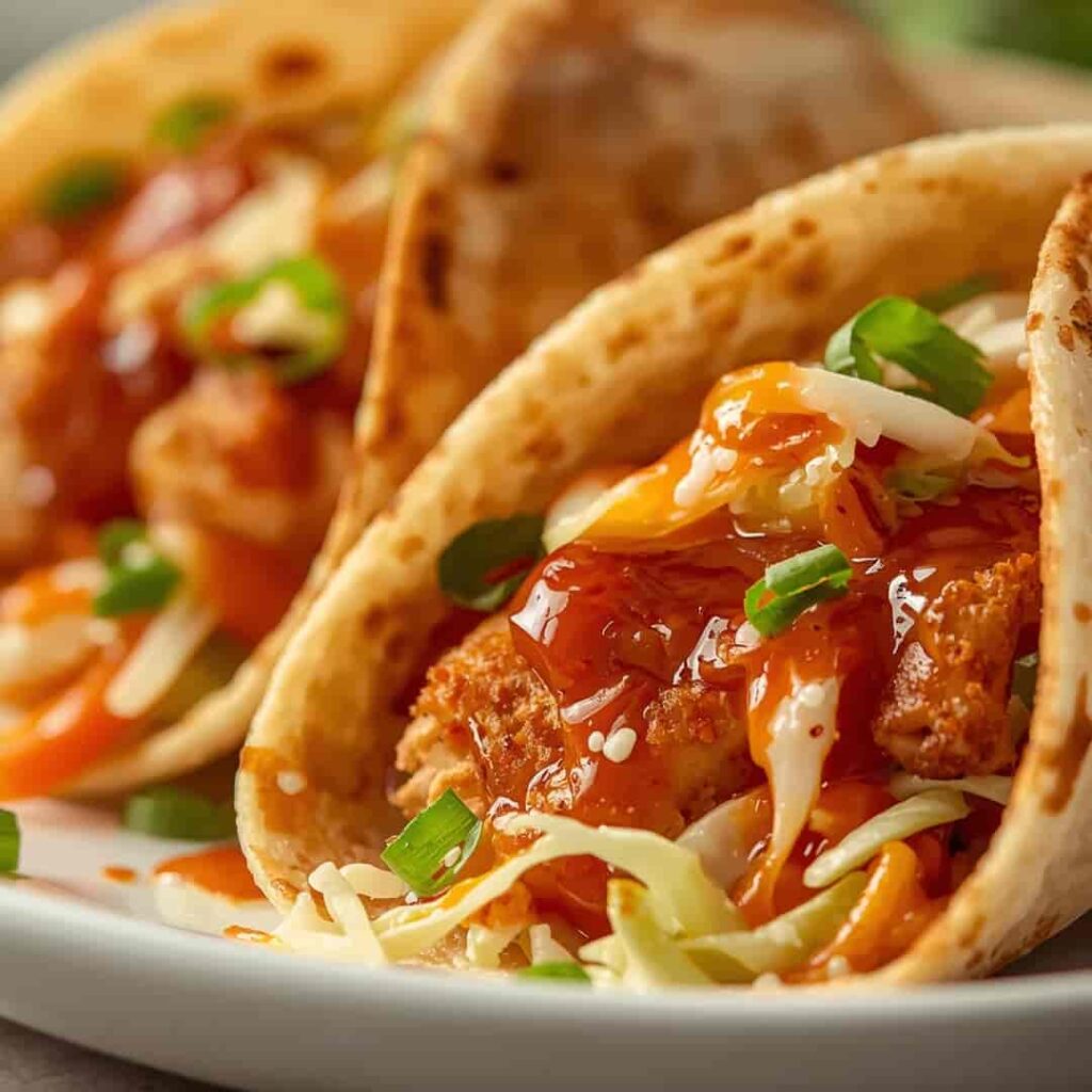 BBQ Chicken Coleslaw Wraps