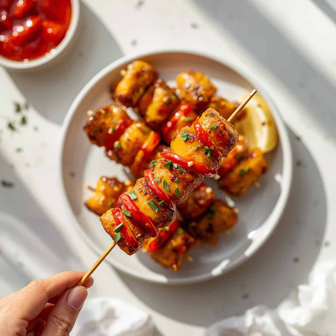 Bang Bang Chicken Skewers 2 Bang Bang Chicken Skewers