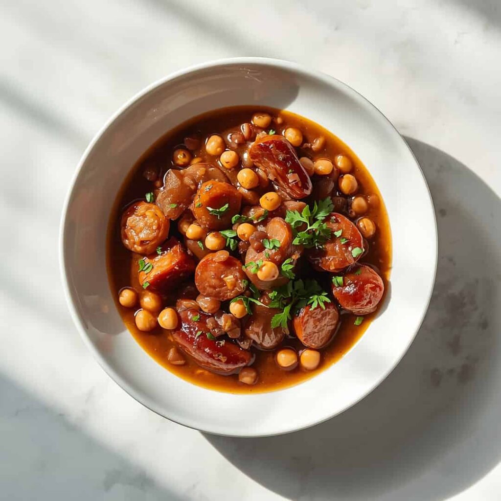 Black-Eyed Pea Stew Smoked Sausage
