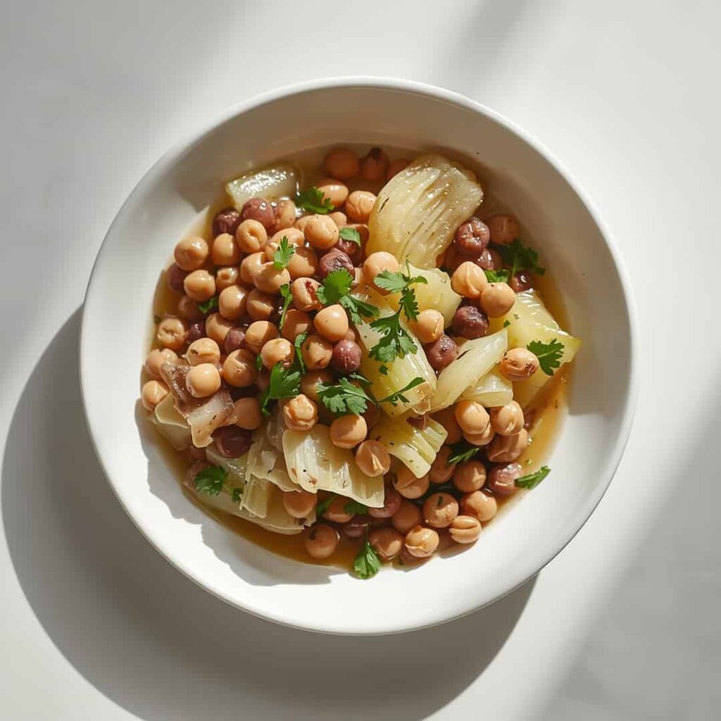 Black Eyed Peas and Cabbage