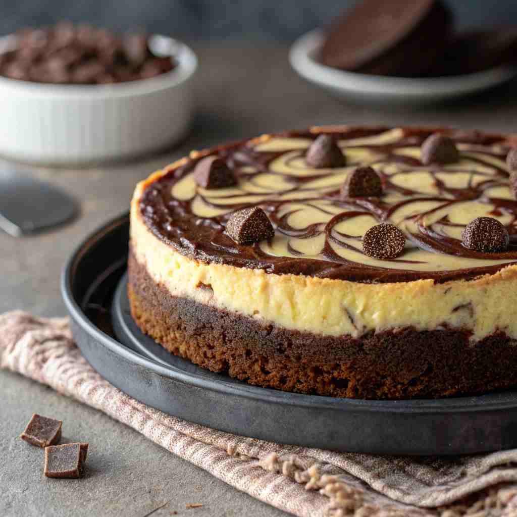 Brownie Bottom Cheesecake