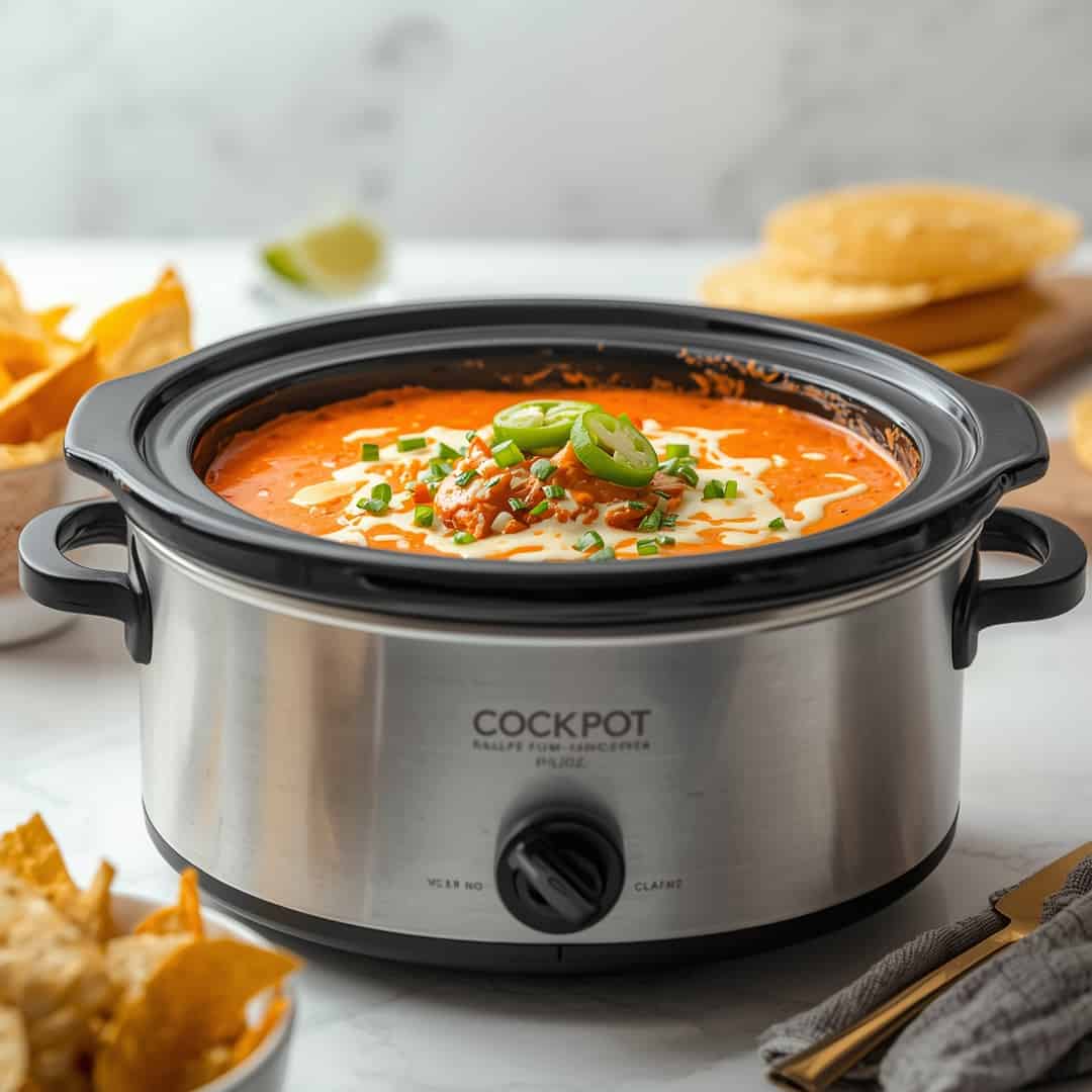 Buffalo Chicken Dip Crock Pot