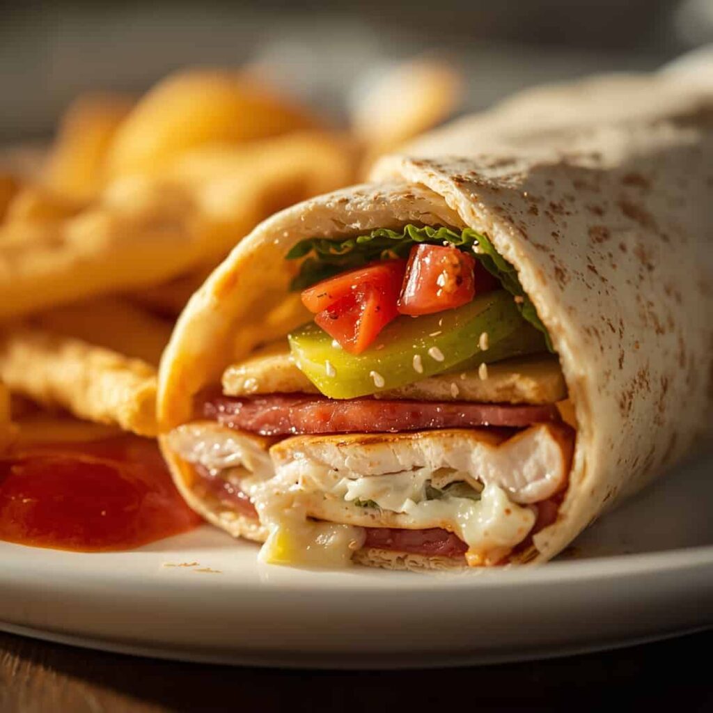California Turkey Club Wrap