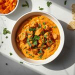 Cheesy Crock Pot Buffalo Chicken Dip