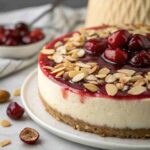 Cherry Almond Cheesecake