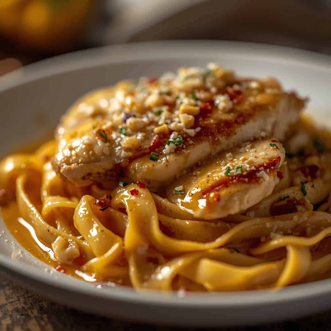 Chicken with Buttered Noodles