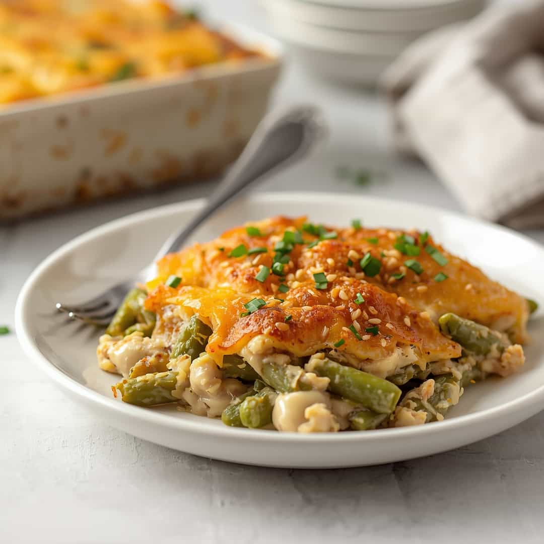 Classic Homemade Green Bean Casserole 2 Classic Homemade Green Bean Casserole