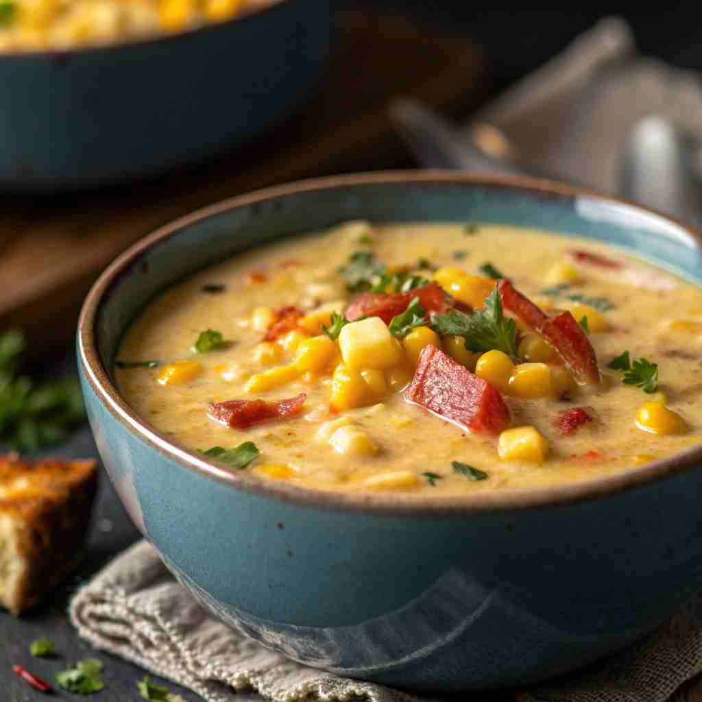 Corn Chowder Recipe - Creamy Summer Soup 1 Corn Chowder Recipe