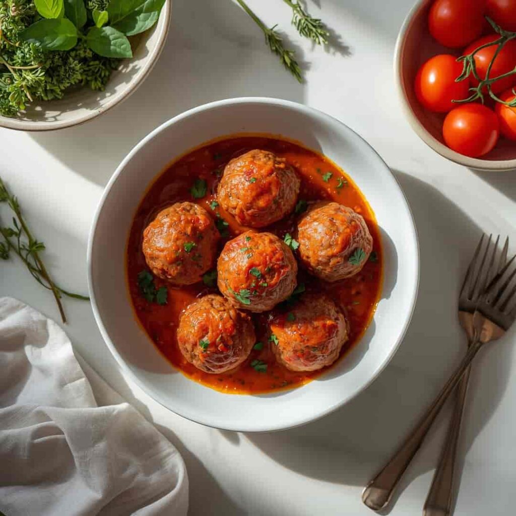 Cozy Christmas Eve Meatballs