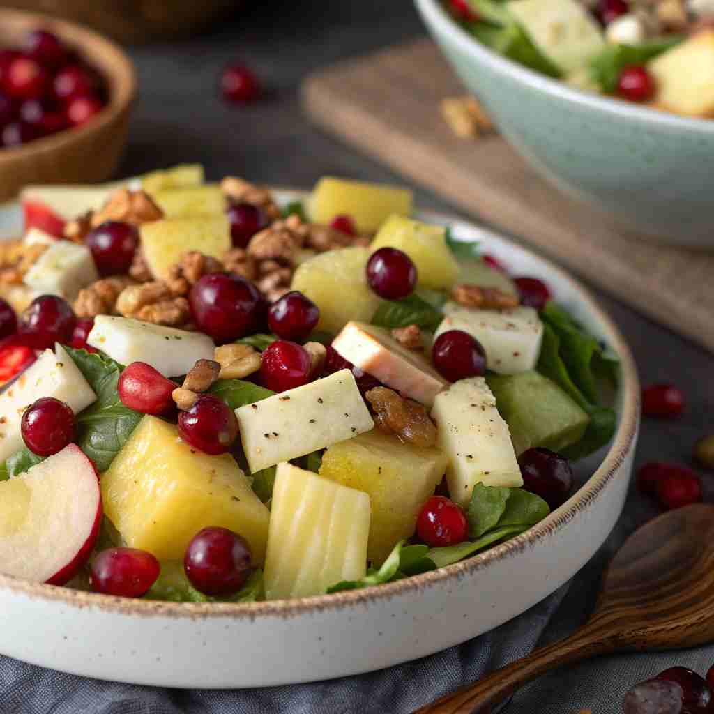 Cranberry Apple Pineapple Salad