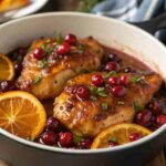 Cranberry Orange Glazed Chicken